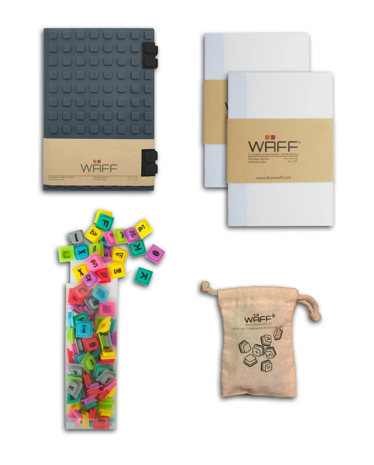 WAFF Premium Journal Combo With Refills