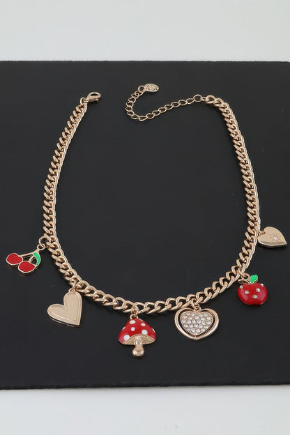 LITTLE ITALY Sweet Charms Chain Necklace: NYFW BYMANYC ® New York