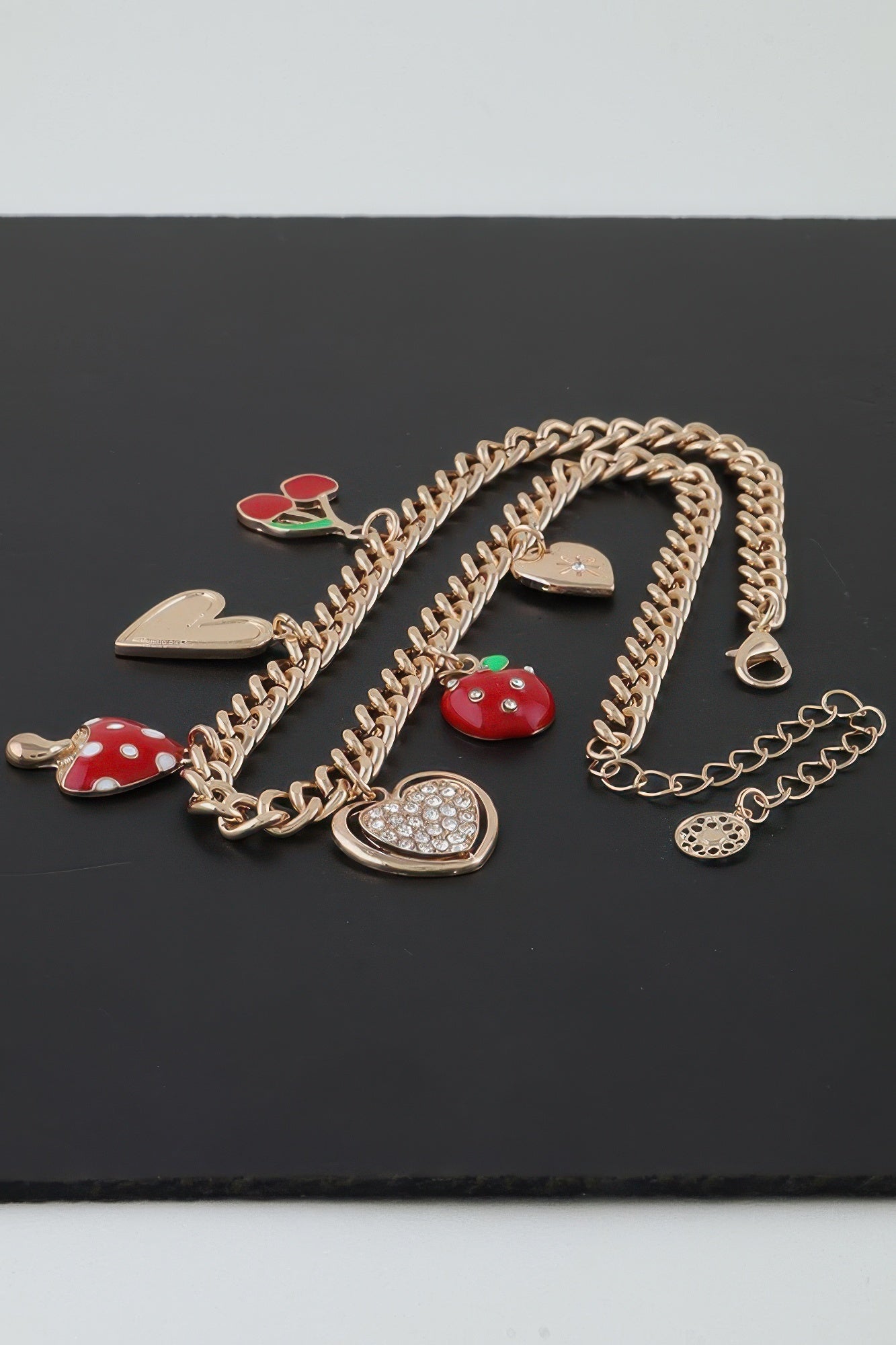 LITTLE ITALY Sweet Charms Chain Necklace: NYFW BYMANYC ® New York