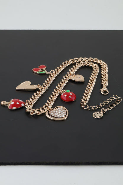 LITTLE ITALY Sweet Charms Chain Necklace: NYFW BYMANYC ® New York