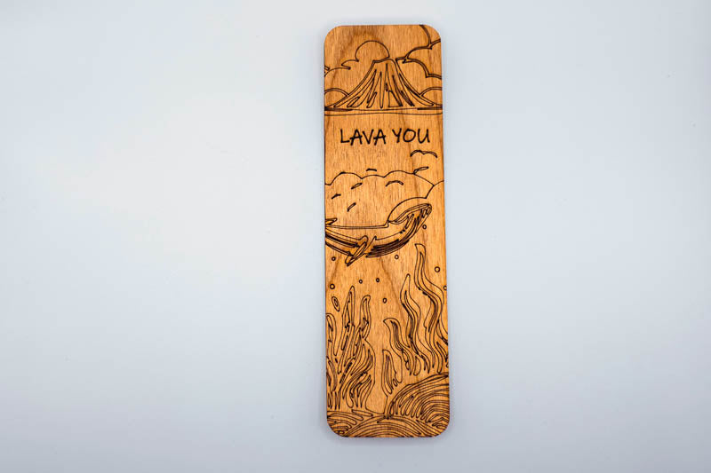 Wood Bookmark Counter Display - 16 Pieces (Wholesale)