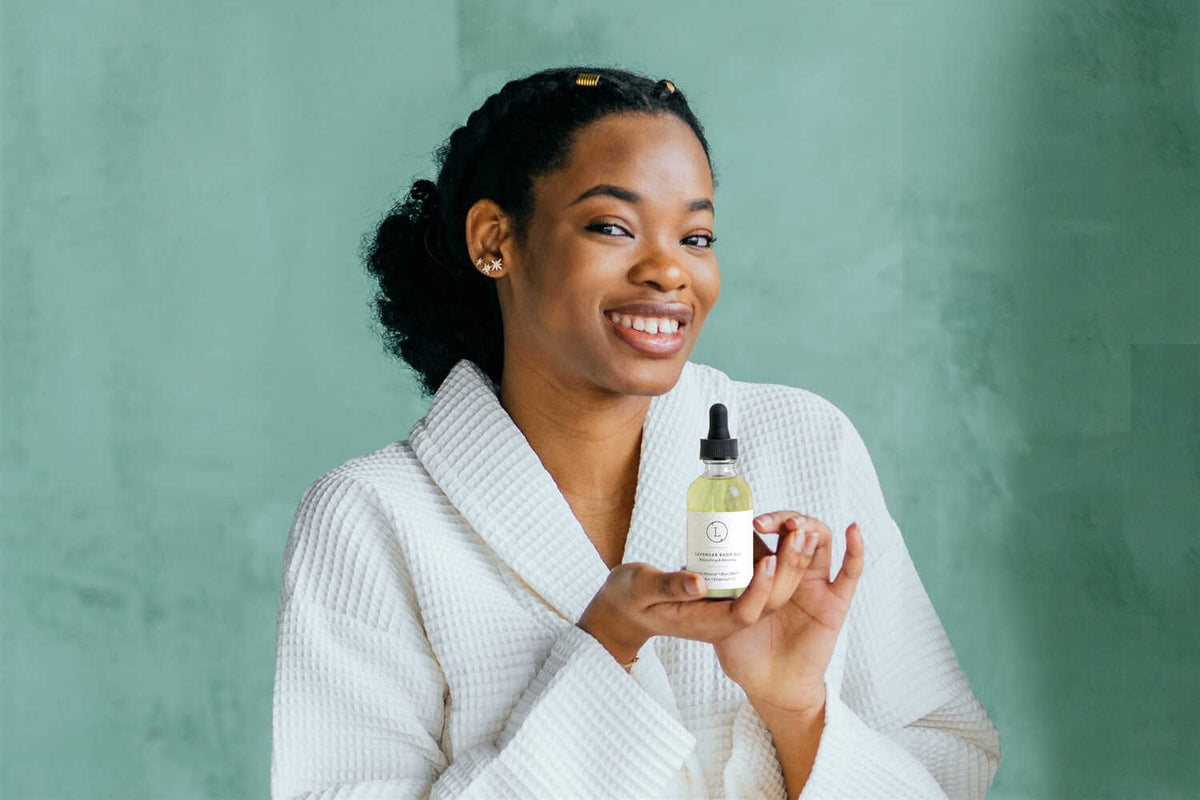 CBD Lavender Body Oil – Natural Moisturizing Aromatherapy Oil