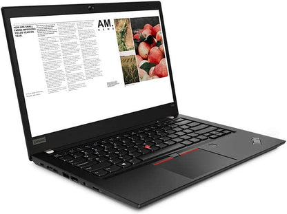Lenovo ThinkPad T490 14" Laptop- 8th Gen Intel Quad Core I7, 16GB-24GB RAM, Solid State Drive, Windows 11 PRO