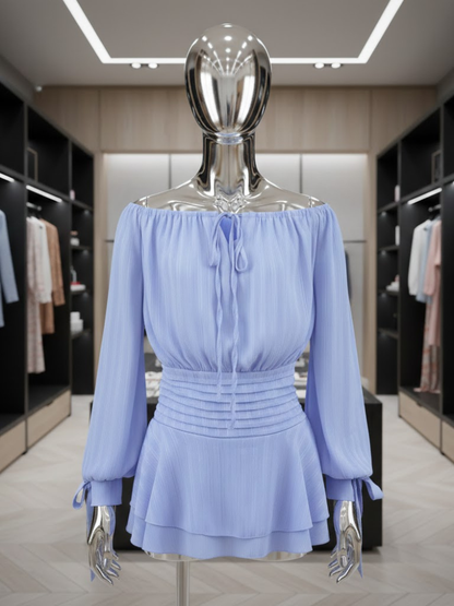 Lilac Serenity Blouse • CHELSEA New Collection BYMANYC ® New York