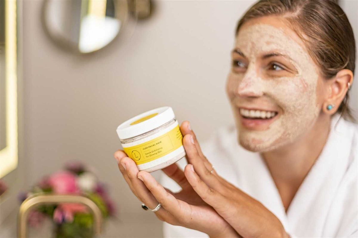 Natural Clay Facial Mask – Kaolin & Bentonite