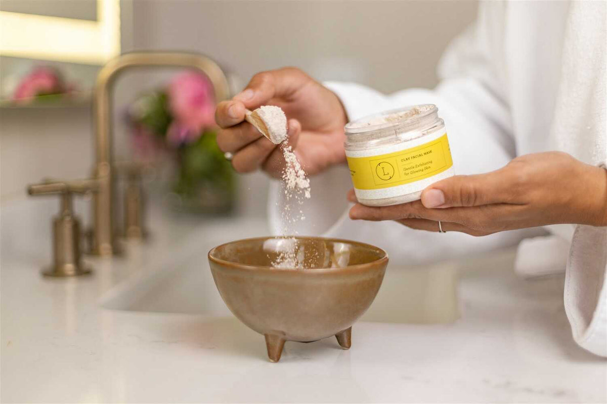 Natural Clay Facial Mask – Kaolin & Bentonite