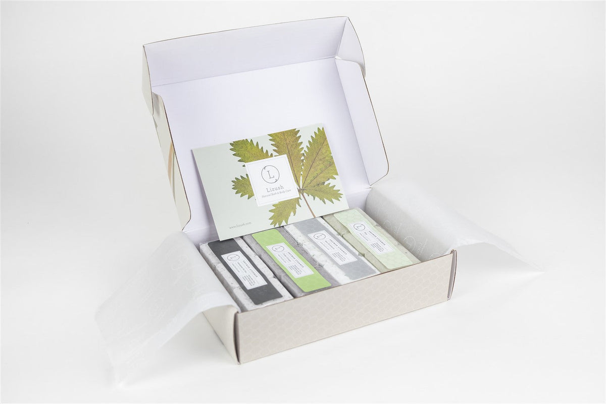 Earthy Shower Steamer Gift Box – 12 Natural Steamers