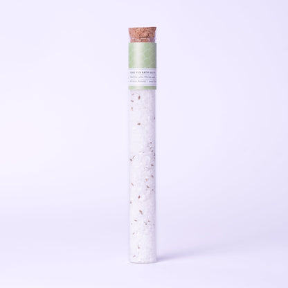 Natural Bath Salts Gift Set – 8 Glass Tubes