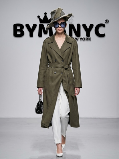 Women's Oversized Belted Trench Coat BYMANYC ® New York CONTEMPORARY VIBRANT MODERN FASHION - New Collection