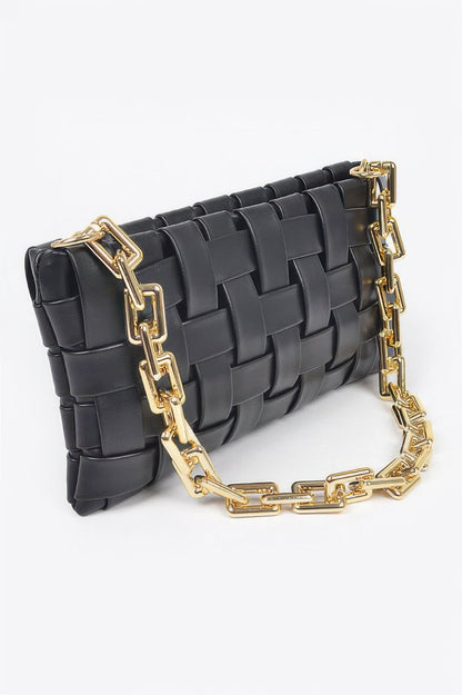 MALIBU Braided Chain Crossbody - New Collection Los Angeles - BYMANYC ® New York