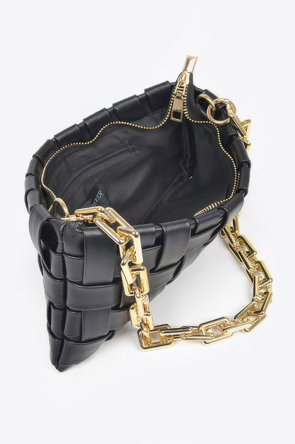 MALIBU Braided Chain Crossbody - New Collection Los Angeles - BYMANYC ® New York