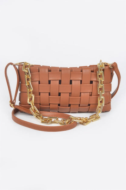 MALIBU Braided Chain Crossbody - New Collection Los Angeles - BYMANYC ® New York
