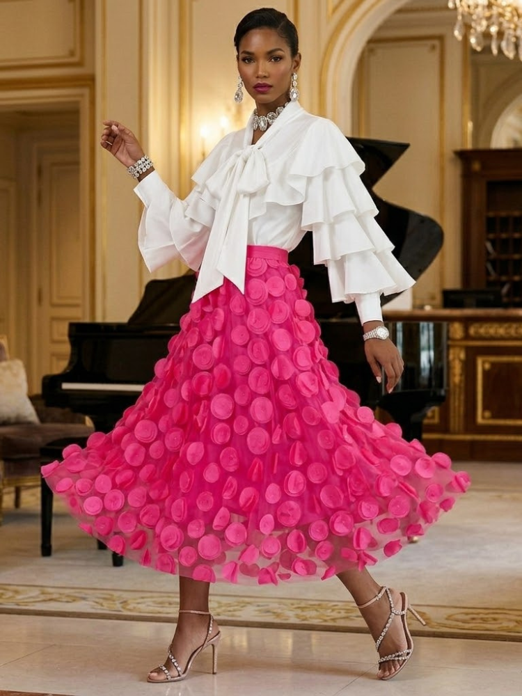 MAXI LONG SKIRT - New Collection PARIS LE MARAIS - LUXEMBOURG - BYMANYC ® New York