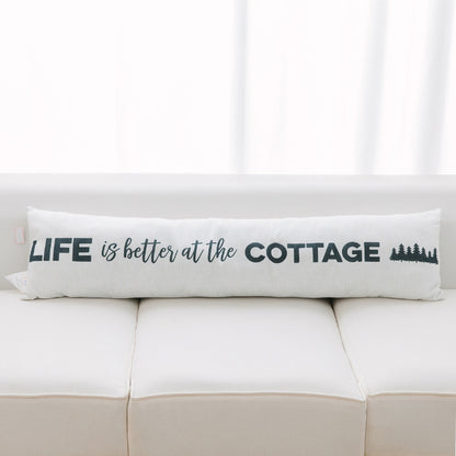 Cottage Icons Throw Pillow