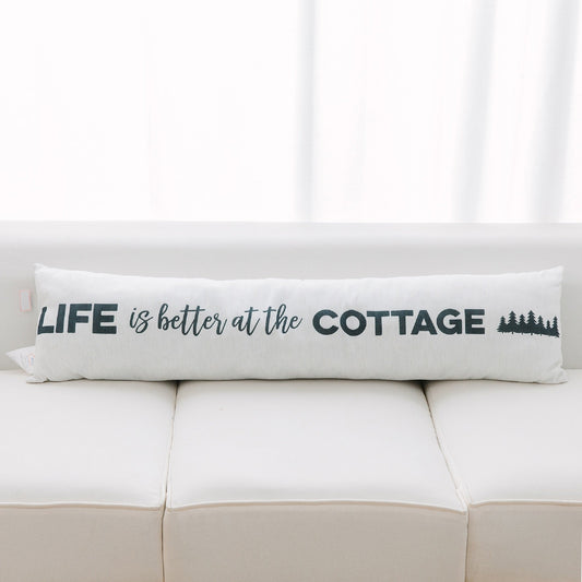 Cottage Icons Throw Pillow