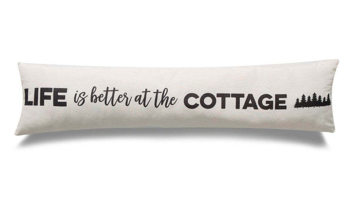 Cottage Icons Throw Pillow