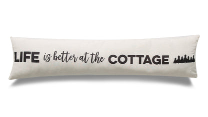 Cottage Icons Throw Pillow