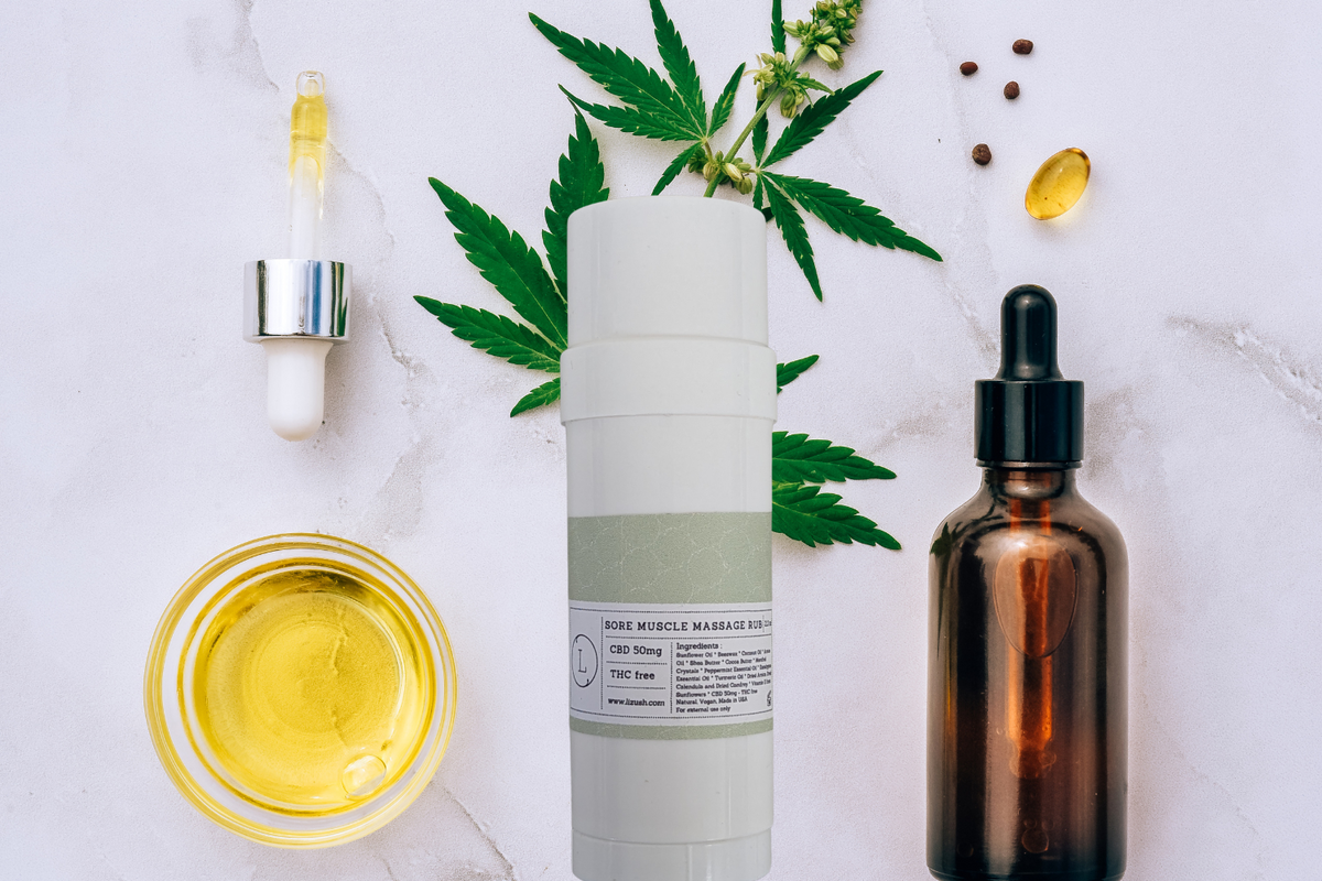 CBD Muscle Rescue Balm – Natural Muscle Rub, THC-Free