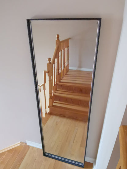Wall Mirror - Metal Wall or Floor Mirror
