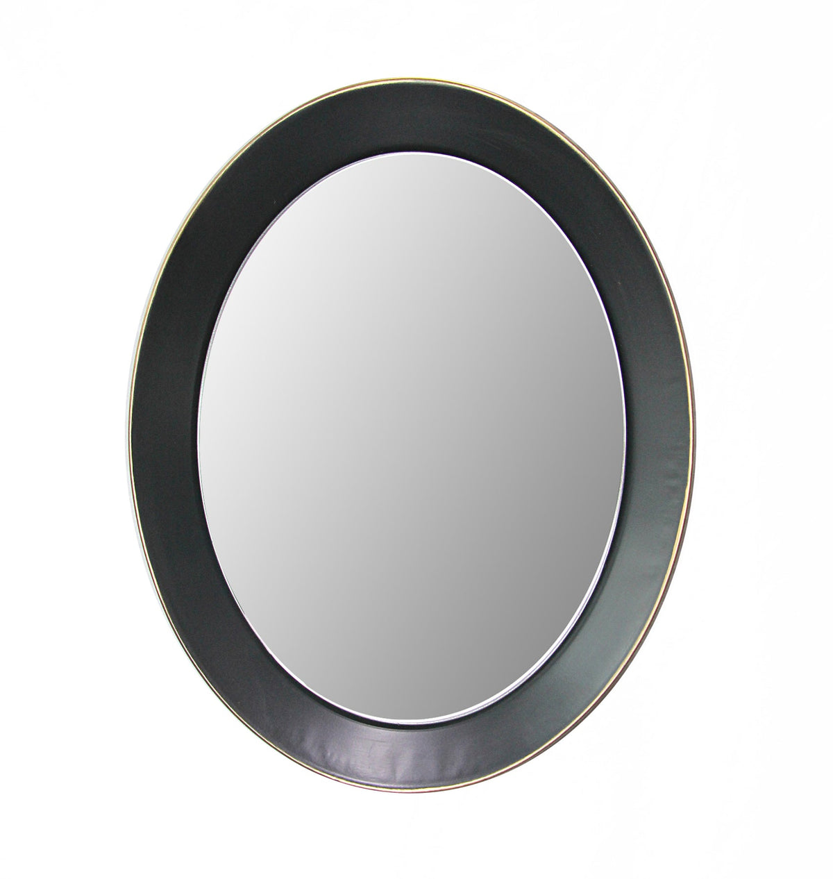 Wall Mirror - Oval Metal Decorative Mirror Medium