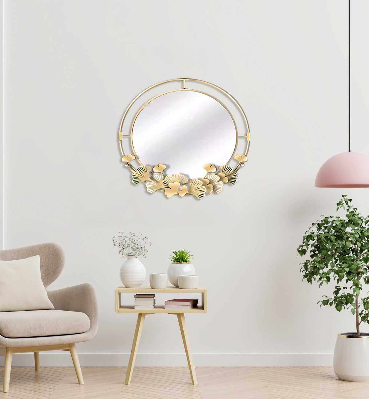Wall Mirror - Decorative Metal Wall Mirror