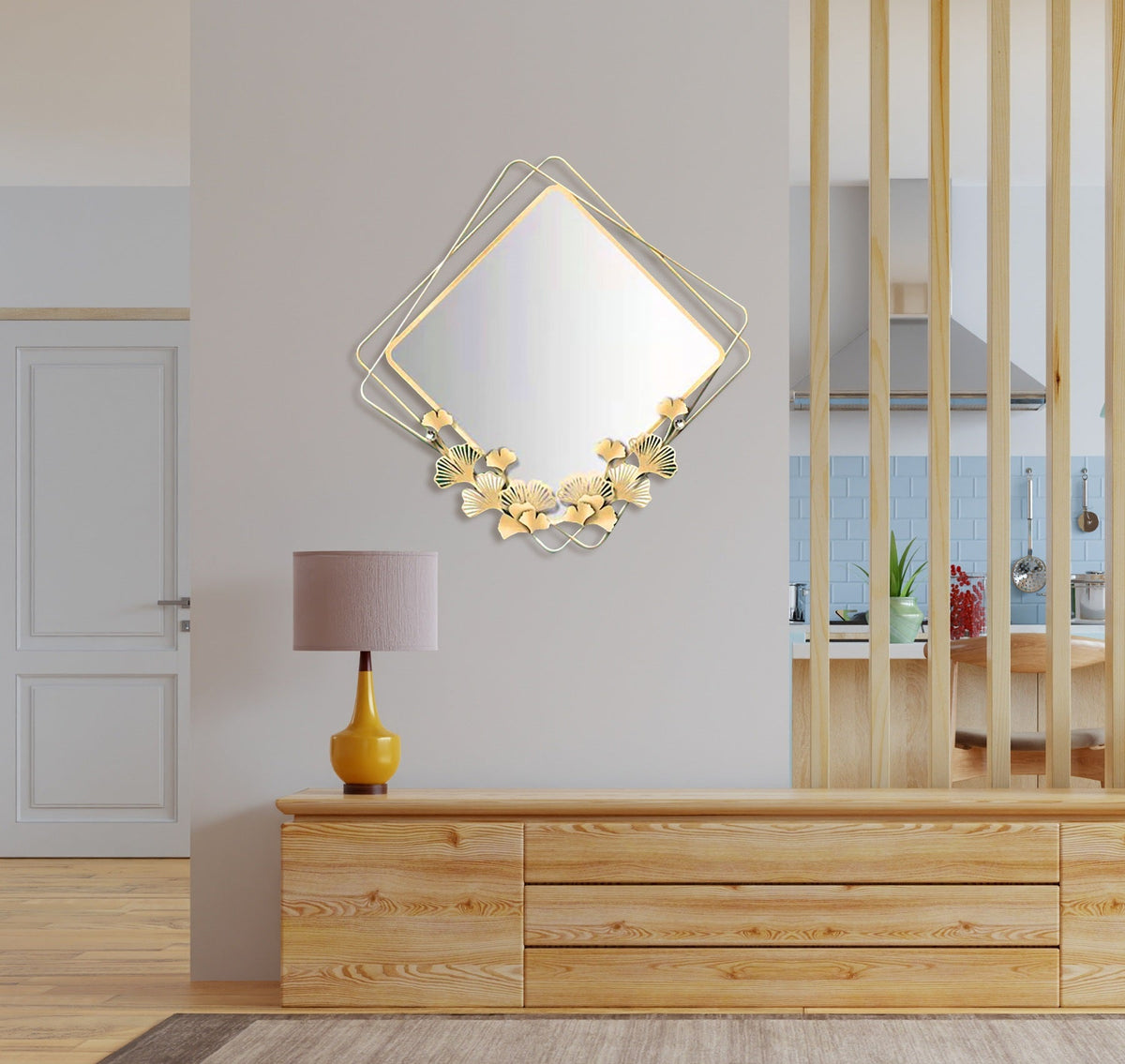 Wall Mirror - Decorative Metal Wall Mirror