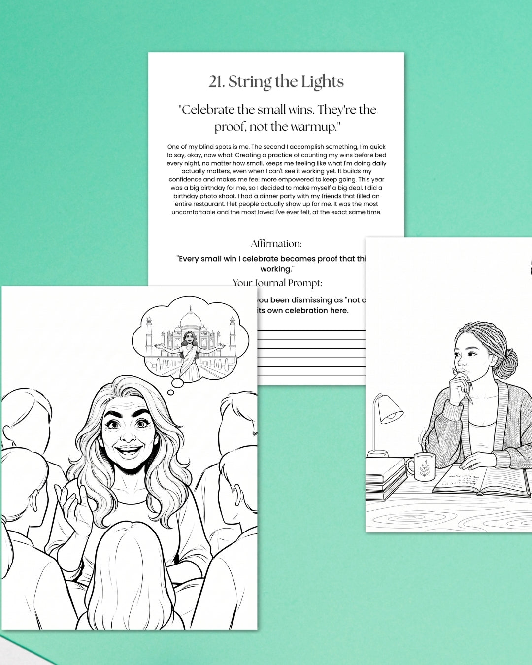 Manifest With Me: A Guided Colouring and Journaling Workbook