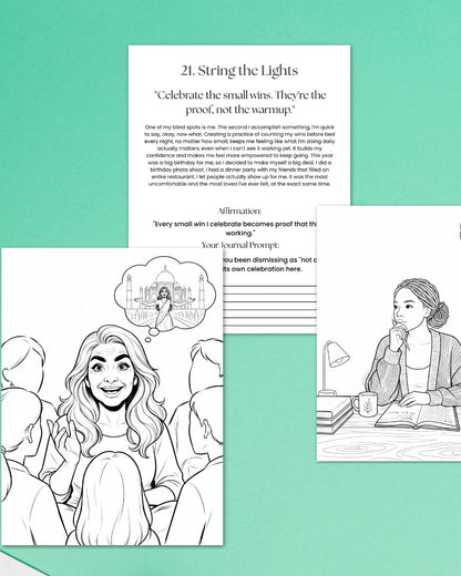 Manifest With Me: A Guided Colouring and Journaling Workbook