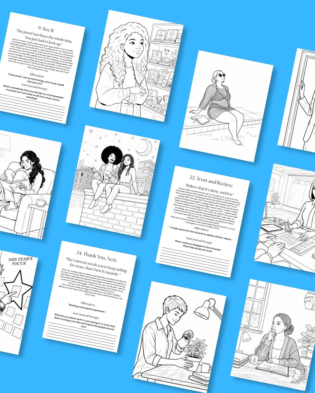 Manifest With Me: A Guided Colouring and Journaling Workbook