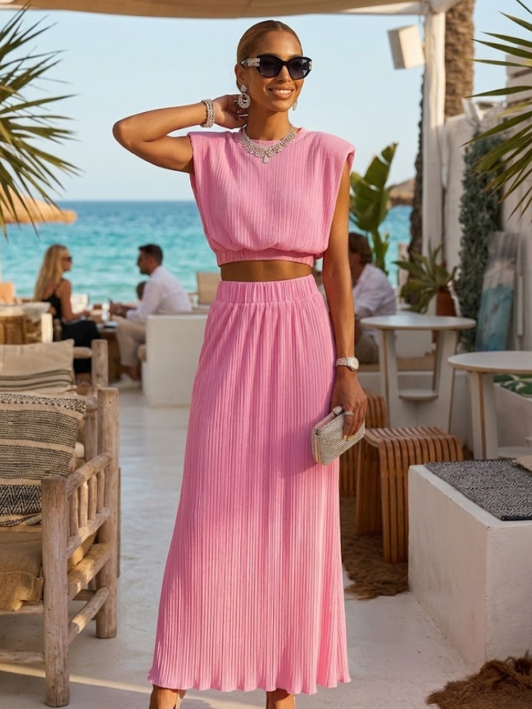 Matching Set Women's CALA BASSA New Collection - Summer in IBIZA - BYMANYC ® New York