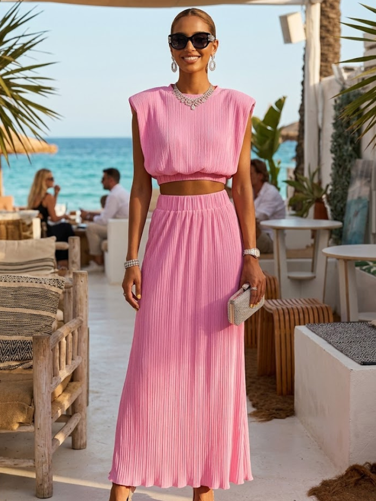 Matching Set Women's CALA BASSA New Collection - Summer in IBIZA - BYMANYC ® New York
