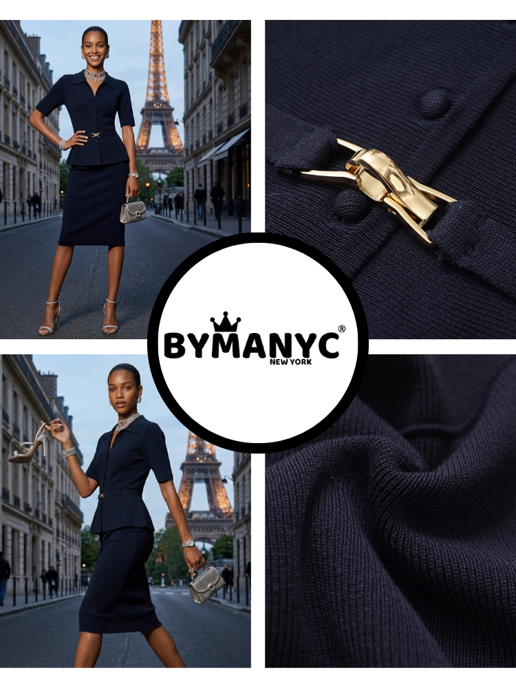 Matching Set Women's RIVE GAUCHE New Collection BYMANYC ® New York