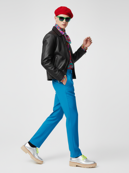 Men's Faux Leather Jacket SOHO COUTURE BYMANYC ® New York