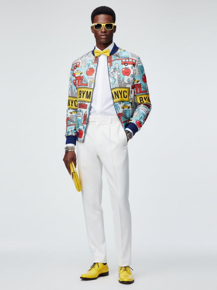 Men's GREENWICH Bomber Jacket BYMANYC ® New York