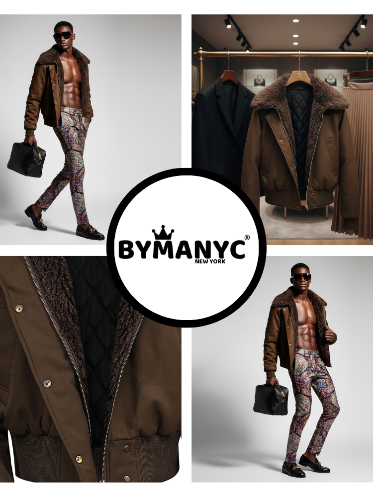 Men's Jacket STATEN ISLAND FERRY NYFW New Colecction BYMANYC ® New York