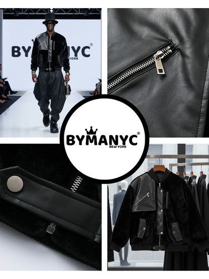 Men's Jacket VEGAN HARLEM NYFW Colecction BYMANYC ® New York