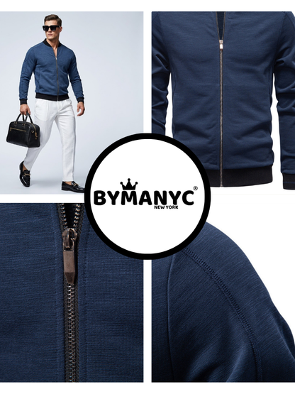 Men's Technical Bomber Jacket HUDSON New Collection Prêt-À-Porter BYMANYC ® New York