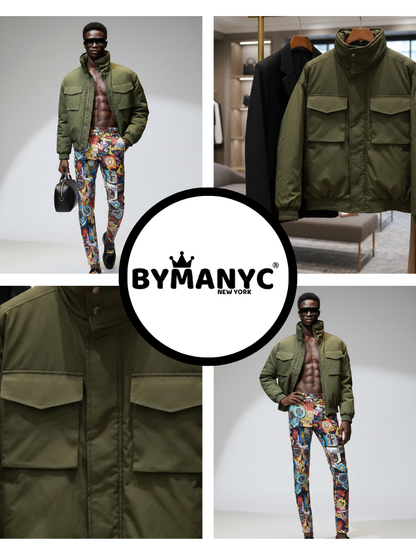 Men's Utility Jacket FORT GREENE NYFW New Colecction BYMANYC ® New York