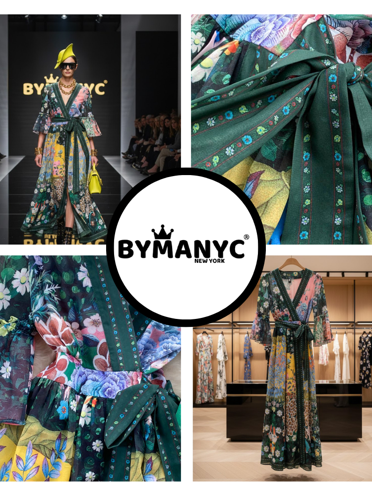 Midnight Orchid Gown • FIFTH AVE New Collection BYMANYC ® New York