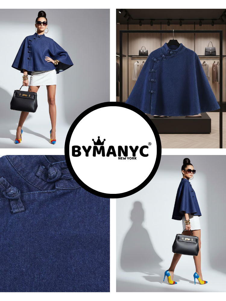 Modernist Eco Jacket Cape • TRIBECA New Collection BYMANYC ® New York