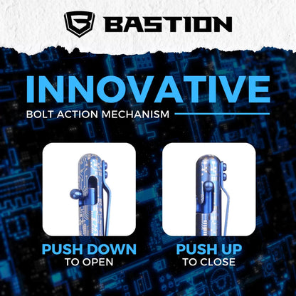 NEXUS - TITANIUM - BASTION® BOLT ACTION PEN