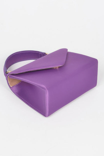 NOLITA Satin Top Handle Flap - New Collection Los Angeles - BYMANYC ® New York