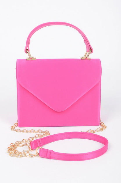 NOLITA Satin Top Handle Flap - New Collection Los Angeles - BYMANYC ® New York