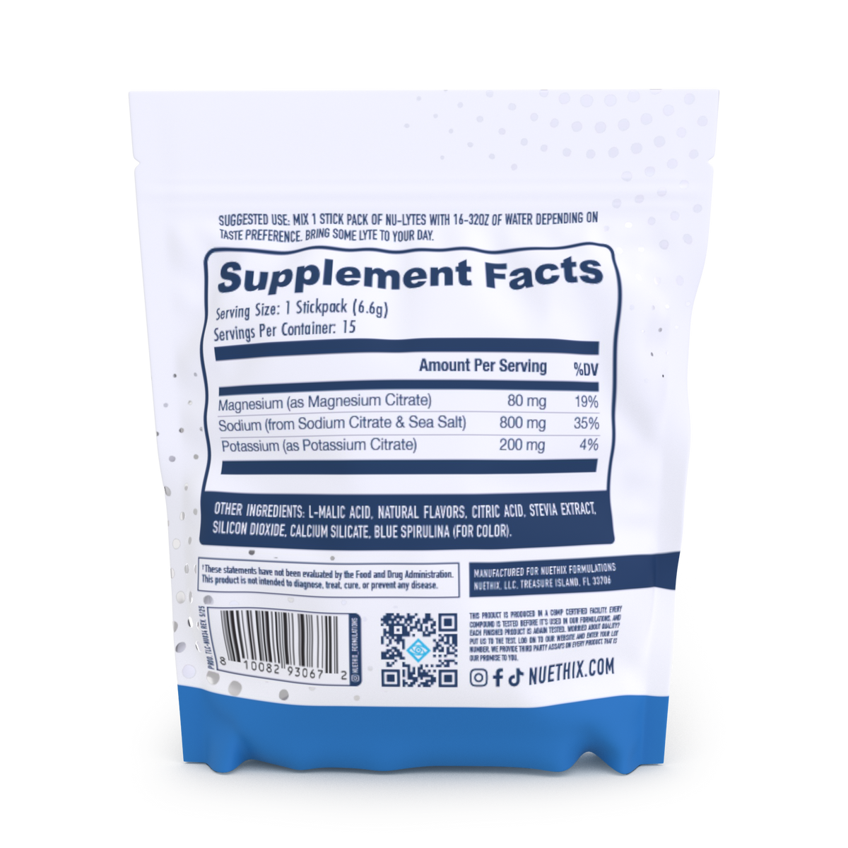NU-LYTES Electrolytes