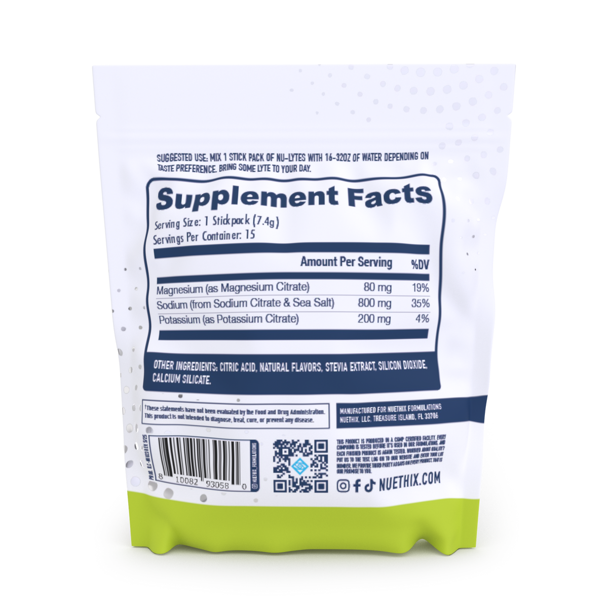 NU-LYTES Electrolytes