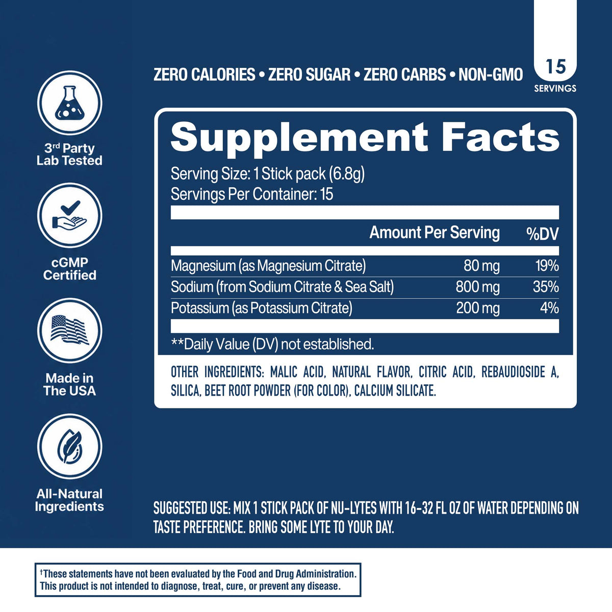 NU-LYTES Electrolytes