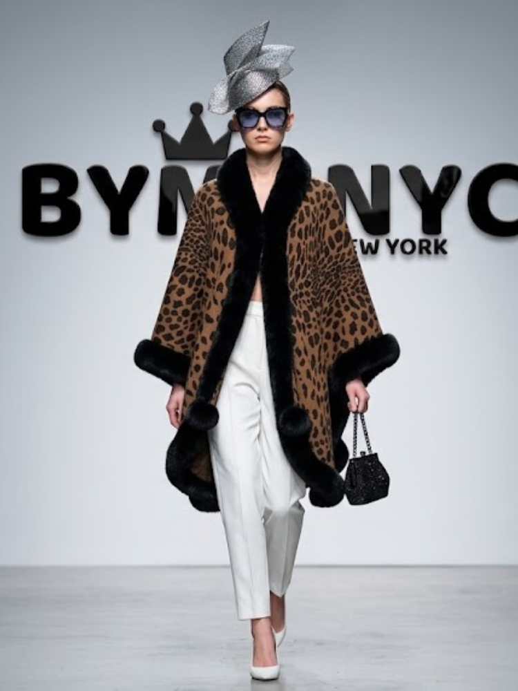 WOMEN'S CAPE JACKET Ecological Prêt-À-Porter New Collection GRAMERCY PARK BYMANYC ® New York