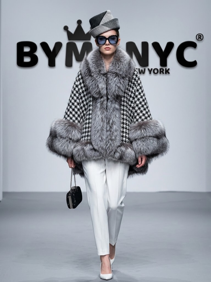 WOMEN'S CAPE JACKET Ecological Prêt-À-Porter New Collection FLATIRON BYMANYC ® New York