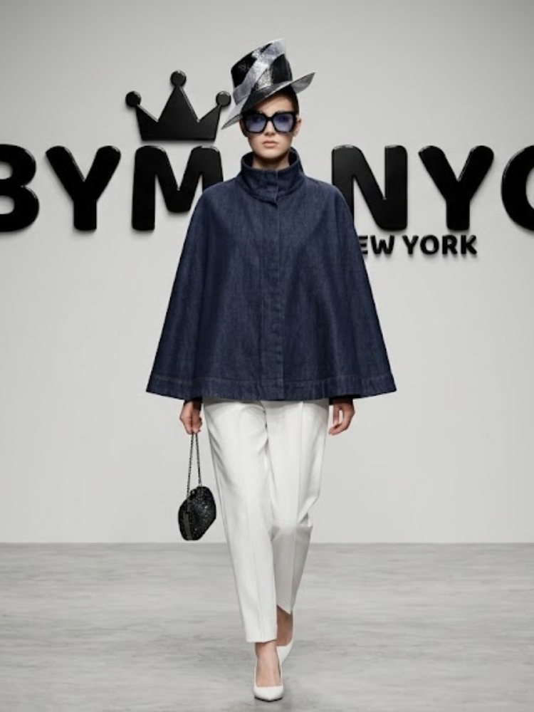 WOMEN'S CAPE JACKET Ecological Prêt-À-Porter New Collection MEATPACKING BYMANYC ® New York