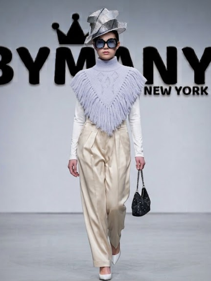 WOMEN'S JACKET CAPE Ecological Prêt-À-Porter New Collection FLATIRON BYMANYC ® New York
